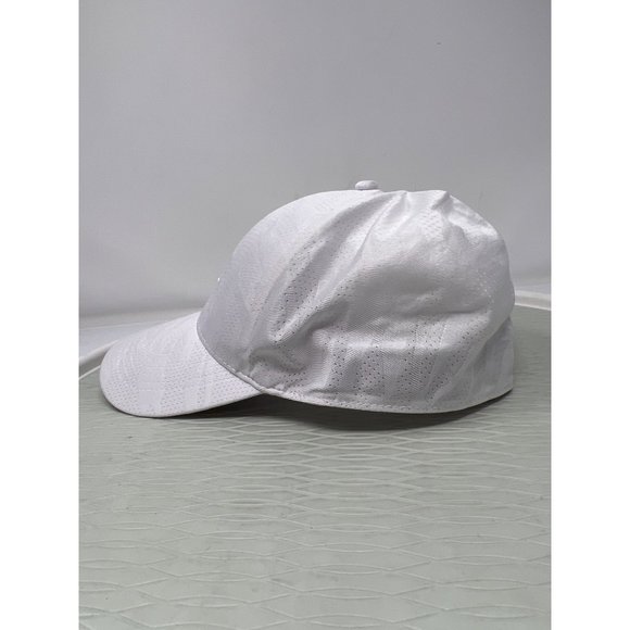 Zyia Active Embroidered Mesh Fitted Hat Womens OS White Camo Polyester Workout - Picture 4 of 8